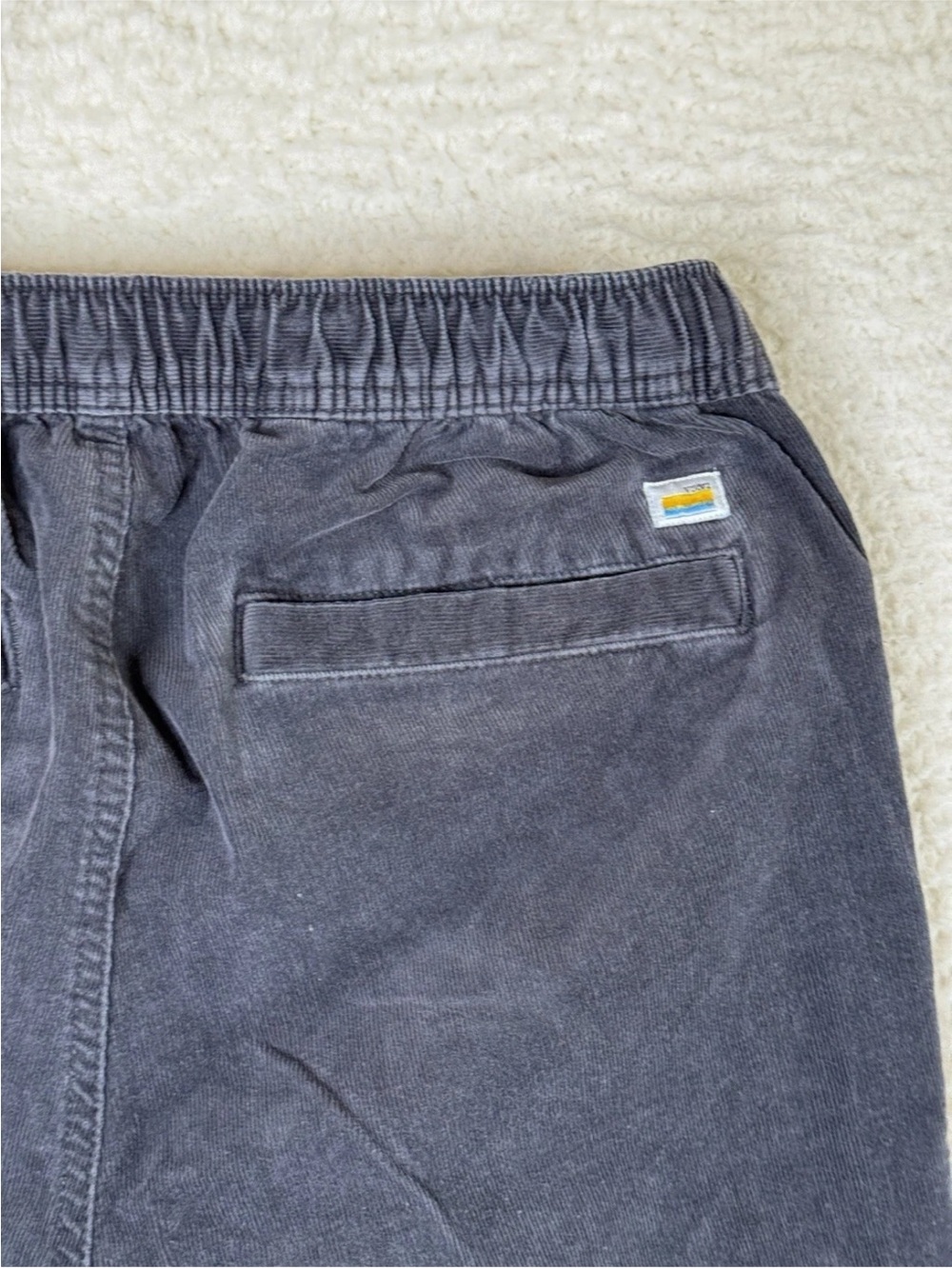 Vuori Optimist Pant Corduroy Pants Charcoal V440 Men's Size Small - Picture 9 of 11